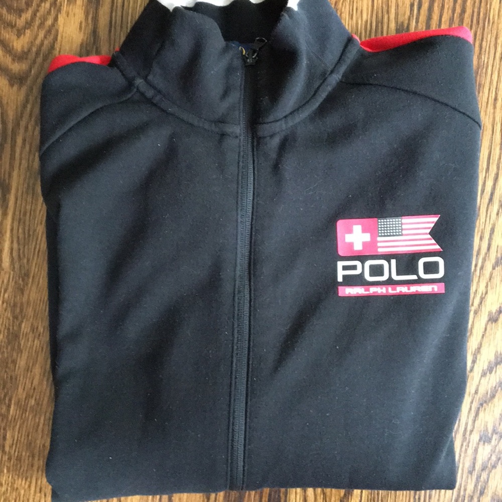 Men’s polo track jacket sz XL ‼️As is Sale‼️